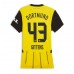 Maillot de foot Borussia Dortmund Jamie Bynoe-Gittens #43 Domicile vêtements Femmes 2024-25 Manches Courtes